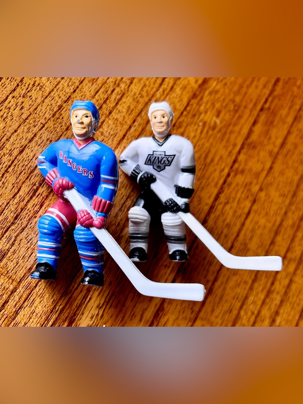 Buddy L Wayne Gretzky Table Top Hockey. LA Kings and New York Rangers
